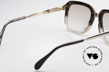 Metzler 6565 60er Jahre Golddoublé Brille, ungetragenes Unikat in großer Ausführung (Gr. 54-20), Passend für Herren