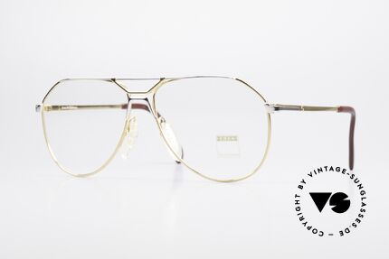 Zeiss 5897 West Germany Qualitätsbrille, sehr robuste Zeiss Herren vintage Brille von ca. 1981, Passend für Herren