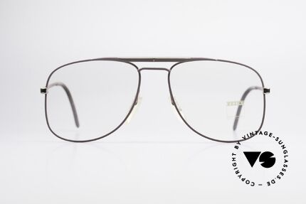 Zeiss 5886 Alte 80er Vintage Brille Aviator, fühlbare 'made in W. GERMANY' Qualität der Fassung, Passend für Herren