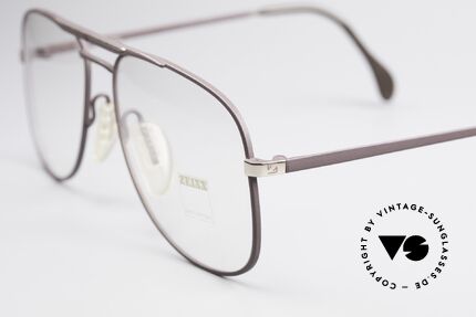 Zeiss 5886 Alte 80er Vintage Brille Aviator, ungetragen (wie alle unsere alten Brillen von ZEISS), Passend für Herren