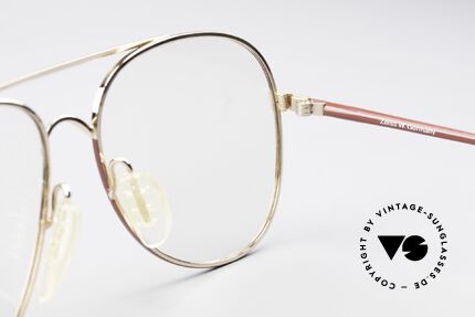 Zeiss 5882 Alte 80er Vintage Brille Herren, Fassung gemacht für optische Gläser / Sonnengläser, Passend für Herren