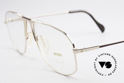 Zeiss 5871 West Germany Brille Herren, rutschfeste Nasenstege und Enden für optimalen Halt, Passend für Herren