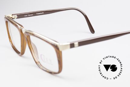 Zeiss 5967 90er Titanium Brille Herren, ungetragen (wie alle unsere alten Brillen von Zeiss), Passend für Herren