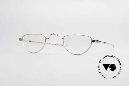 Lunor - Telescopic Ausziehbare Echtgold Brille, LUNOR = französisch für "Lunette d’Or" (Goldbrille), Passend für Herren und Damen