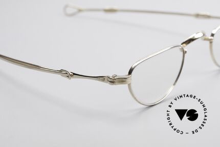 Lunor - Telescopic Ausziehbare Echtgold Brille, sowie für ausziehbare Brillenbügel (= teleskopartig), Passend für Herren und Damen