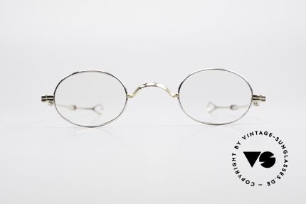 Lunor - Telescopic Ausziehbare 16kt Goldbrille, deutsches Traditionsunternehmen; made in Germany, Passend für Herren und Damen