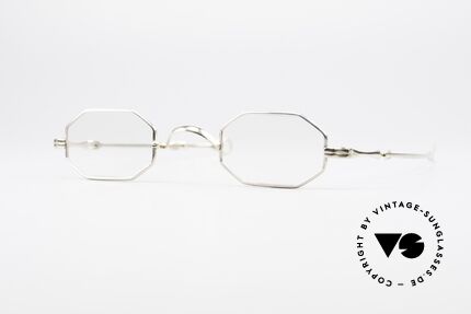 Lunor I 01 Solid Gold Echtgoldbrille Feingold Brille Details