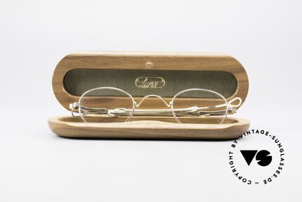 Lunor - Telescopic Ausziehbare 16kt Gold Fassung, Größe: extra small, Passend für Herren und Damen