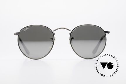 Ray Ban Round Metal 47 Verspiegelte B&L Sonnenbrille, ein zeitloser Klassiker in absoluter TOP-Qualität, Passend für Herren und Damen