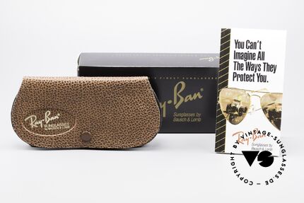 Ray Ban Round Metal 47 Kleine Runde B&L Sonnenbrille, Größe: small, Passend für Herren und Damen