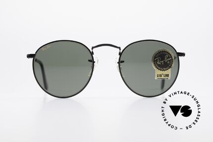 Ray Ban Round Metal 47 Kleine Runde USA Sonnenbrille, ein zeitloser Klassiker in absoluter TOP-Qualität, Passend für Herren und Damen