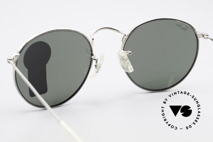 Ray Ban Round Metal 49 Runde Ray-Ban Sonnenbrille, Rahmen mit deutlicher Patina, daher individuell ;), Passend für Herren und Damen