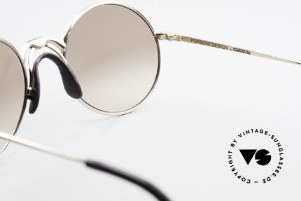 Porsche 5658 Runde Vintage Sonnenbrille, Größe: medium, Passend für Herren