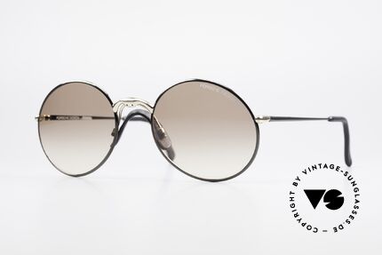 Porsche 5658 Vintage Sonnenbrille Herren, runde 90er Jahre Porsche Design Luxus-Sonnenbrille, Passend für Herren