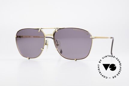 Porsche 5647 Vintage Sonnenbrille Herren, klassische Herrensonnenbrille von PORSCHE DESIGN, Passend für Herren