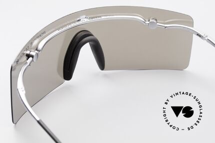 Porsche 5693 F09 Faltbrille Blue Mirrored, KEINE Retrobrille; sondern ein ungetragenes Original!, Passend für Herren
