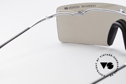Porsche 5693 F09 Faltbrille Blue Mirrored, Größe: medium, Passend für Herren