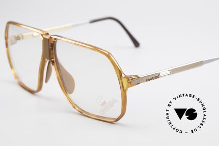 Carrera 5317 80er Vintage Brille Vario Bügel, ungetragenes Modell (inkl. Movado Stoffbeutel), Passend für Herren