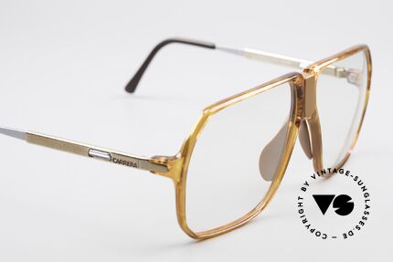 Carrera 5317 80er Vintage Brille Vario Bügel, KEINE Retrobrille, sondern ein 80er ORIGINAL!, Passend für Herren