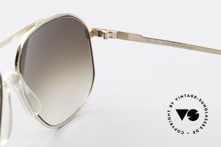 Zeiss 5906 Alte 80er Qualität Sonnenbrille, Größe: large, Passend für Herren