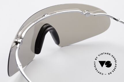 Porsche 5692 F09 Faltbrille Blue Mirrored, Größe: extra large, Passend für Herren