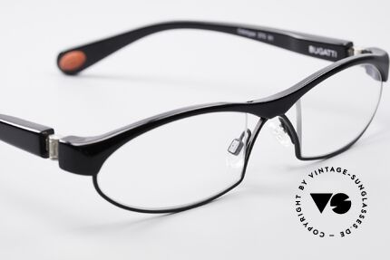 Bugatti 370 Odotype Herren Designer Brille Top, circa 15 Jahre altes Einzelstück; ungetragen!, Passend für Herren