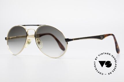 Bugatti 11941 80er Luxus Sonnenbrille Herren, beste Verarbeitung vom Traditionsunternehmen, Passend für Herren