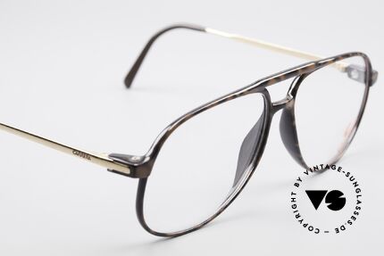 Carrera 5355 Kohlefaser Vintage Brille 90er, elegante Kolorierung in einer Art "kaffee-braun", Passend für Herren