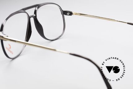 Carrera 5355 Kohlefaser Vintage Brille 90er, ungetragen; mit einem vintage Beutel von Movado, Passend für Herren