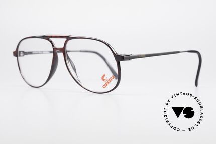 Carrera 5355 Kohlefaser Aviator Brille 90er, enorm komfortabel und sehr angenehm zu tragen, Passend für Herren