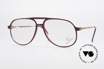 Carrera 5355 Kohlefaser Brille 90er Original, Carrera 5355 Carbon Fibre vintage Brille der 90er, Passend für Herren