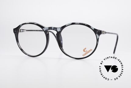 Carrera 5342 Vintage 90er Big Panto Brille, vintage CARRERA Panto Brille aus den frühen 1990ern, Passend für Herren