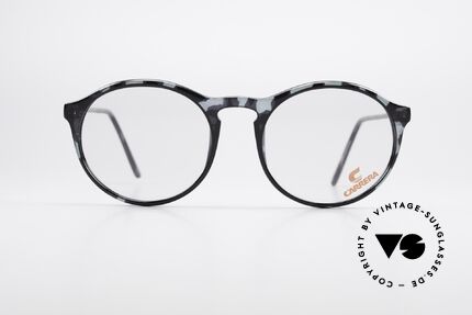 Carrera 5342 Vintage 90er Big Panto Brille, enorm hochwertiges Optyl-Material; made in Germany, Passend für Herren