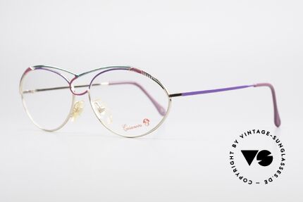 Casanova LC13 24kt Vergoldete Damenbrille, äußerst hochwertige, 24kt vergoldete vintage Fassung, Passend für Damen Casanova LC13 24kt Vergoldete Damenbrille, äußerst hochwertige, 24kt vergoldete vintage Fassung, Passend für Damen