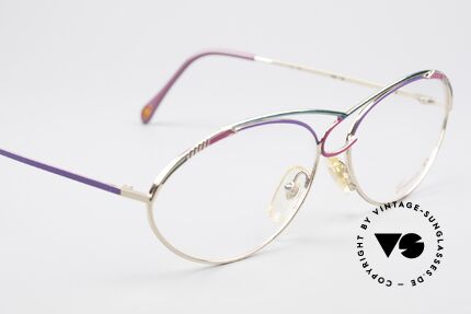 Casanova LC13 24kt Vergoldete Damenbrille, ungetragen (wie alle unsere 80er vintage Kunst-Brillen), Passend für Damen Casanova LC13 24kt Vergoldete Damenbrille, ungetragen (wie alle unsere 80er vintage Kunst-Brillen), Passend für Damen