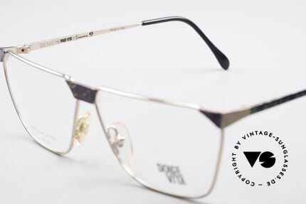 Casanova NM22 Dolce Vita 24kt Vintage Brille, eine kostbare, ungetragene, VINTAGE Designer Rarität, Passend für Herren und Damen
