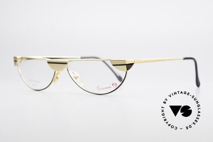 Casanova NM5 Vergoldete Vintage Lesebrille, Form wie zu Zeiten des italienischen Schriftstellers, Passend für Herren und Damen