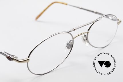 Bugatti 09992 90er Herren Vintage Brille, ungetragen (wie alle unsere 1990er BUGATTI Brillen), Passend für Herren