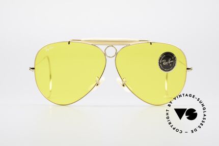 Ray Ban Shooter Sport Kalichrome B&L Gläser 62mm, altes ORIGINAL aus den 1980ern von Bausch & Lomb, Passend für Herren