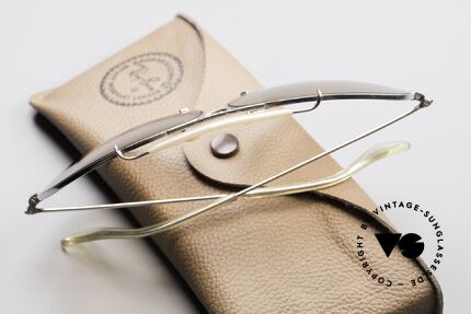 Ray Ban Shooter Gold Filled Automatik Gläser, Keine Retrobrille, sondern eine alte Rarität + Etui, Passend für Herren Ray Ban Shooter Gold Filled Automatik Gläser, Keine Retrobrille, sondern eine alte Rarität + Etui, Passend für Herren