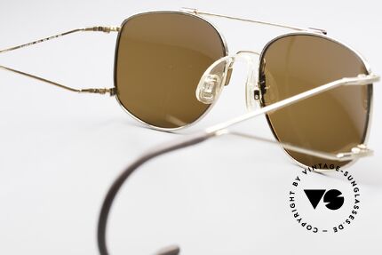 Neostyle Sunsport 1501 Titanflex Vintage Sonnenbrille, ungetragenes 1990er Original mit vintage Hartetui, Passend für Herren