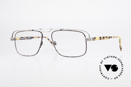 Neostyle Jet 230 80er Vintage No Retro Brille, sehr markante vintage Neostyle Brille aus den 80ern, Passend für Herren