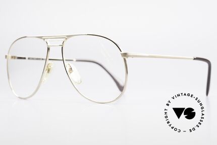Neostyle Dynasty 1020 Vintage Titan Pilotenbrille, gewohnt hoher Tragekomfort aus den 1980ern, Passend für Herren