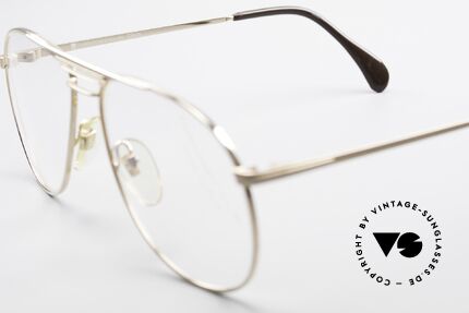 Neostyle Dynasty 1020 Vintage Titan Pilotenbrille, vergoldeter Titan-Rahmen in sehr edler Optik, Passend für Herren