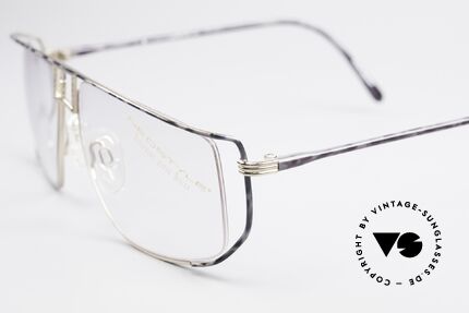 Neostyle Jet 30 Small Echte Vintage No Retro Brille, toller Rahmen in gold-granit, kleine Größe 58-13, 130, Passend für Herren und Damen