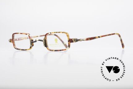 Neostyle Bistro 172 Eckige Unisex Vintage Brille, eckige Brille in großartiger Qualität & Passform, Passend für Herren und Damen