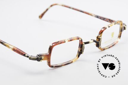 Neostyle Bistro 172 Eckige Unisex Vintage Brille, Rahmen ist beliebig verglasbar (optisch / Sonne), Passend für Herren und Damen