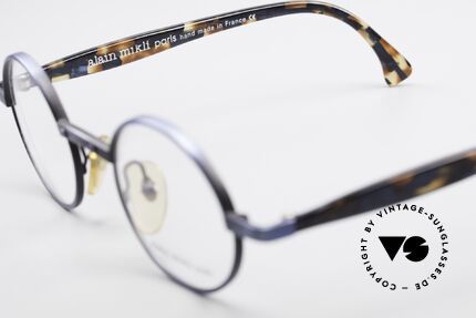 Alain Mikli 1218 / 3218 Runde Designer Brille Unisex, KEINE Retromode, sondern ein altes 90er Original, Passend für Herren und Damen