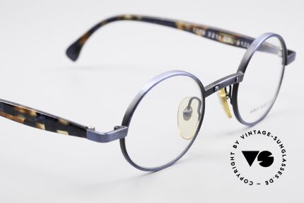 Alain Mikli 1218 / 3218 Runde Designer Brille Unisex, Fassung ist beliebig verglasbar (optisch u. Sonne), Passend für Herren und Damen
