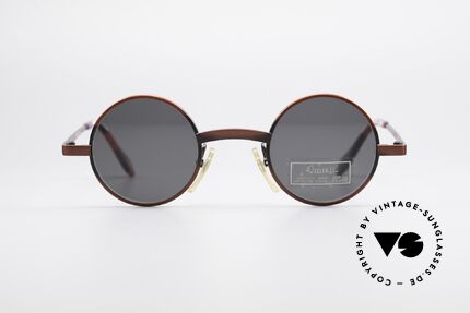 Alain Mikli 6684 / 7684 Runde Designer Sonnenbrille, zeitlose Brillen-Form in herausragender Qualität, Passend für Herren und Damen